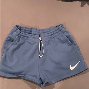 blue nike running shorts